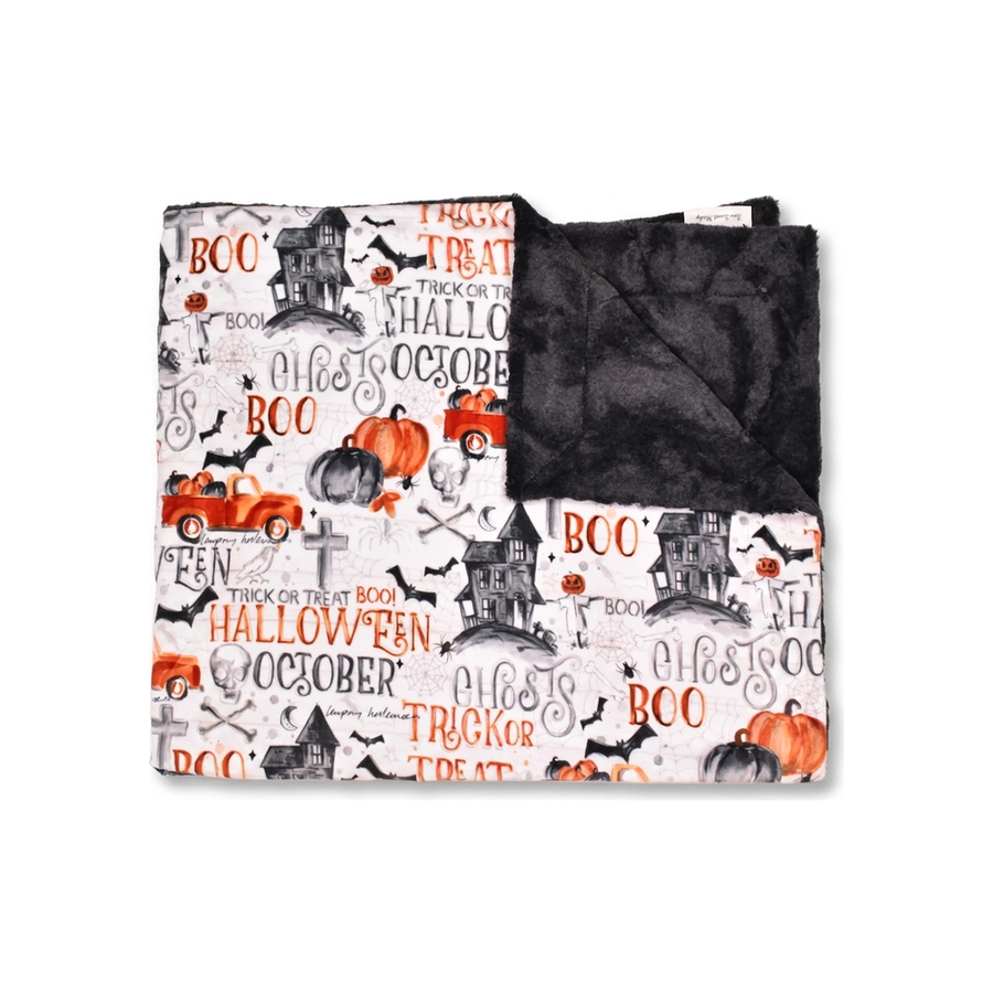 Hallows Eve Black / Heahter Shadow - Throw Embrace