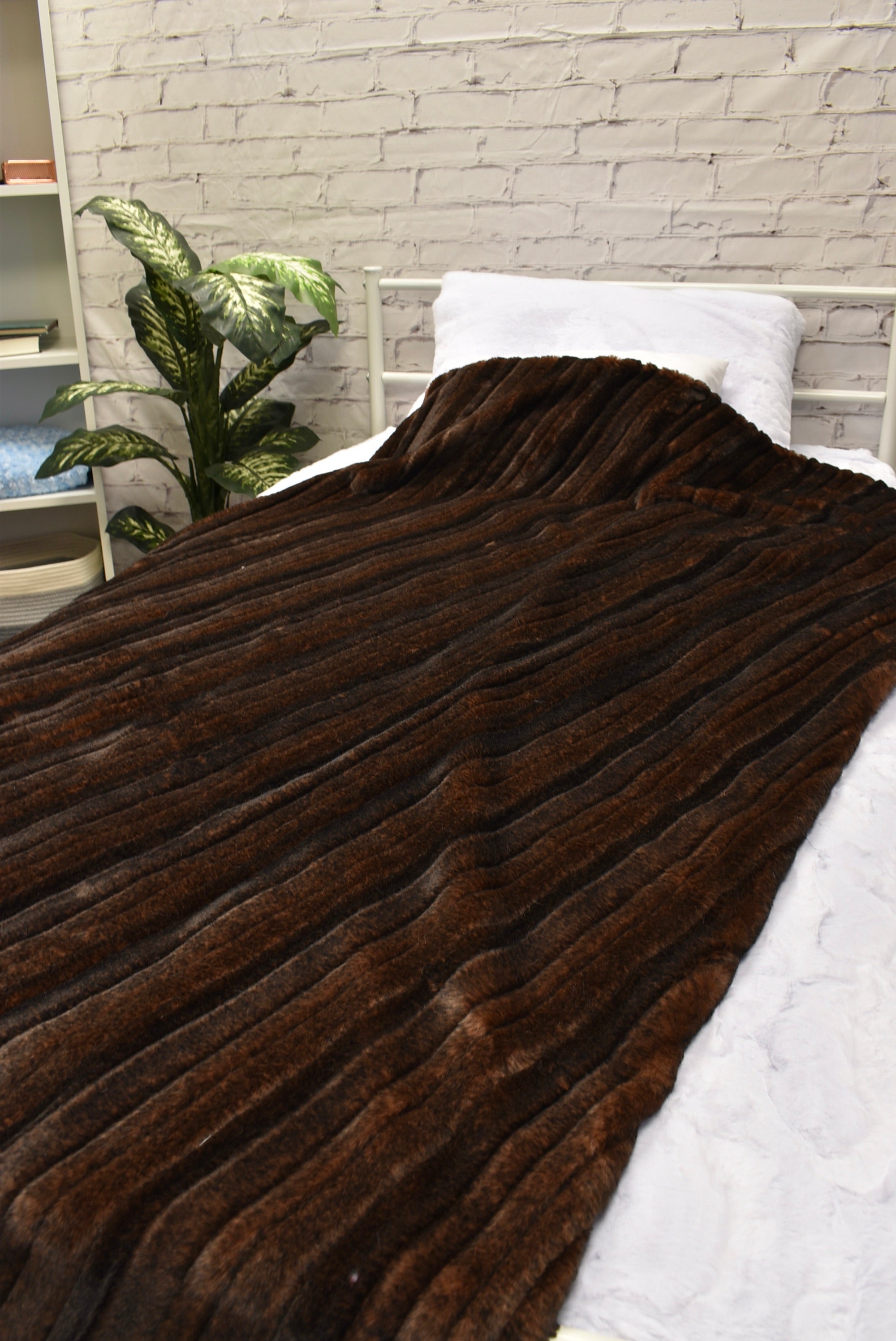 Vienna French Roast Minky Blanket