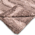 Fawn Metal Minky Blanket