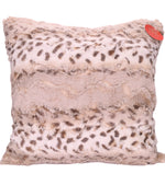 Wild Lynx Ice Taupe - Throw Pillow Case