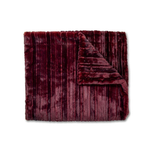 Glazed Vienna Cherry Cola Minky Blanket