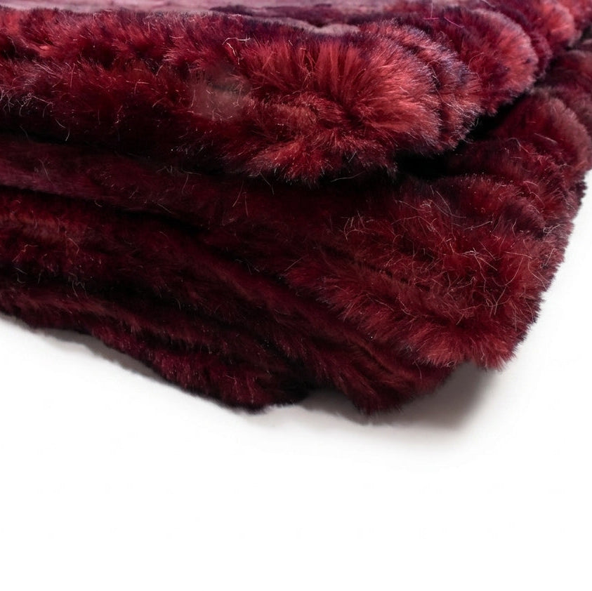 Glazed Vienna Cherry Cola Minky Blanket