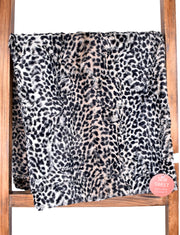 Cheetah Taupe - OMG Demi - Sew Sweet Minky Designs