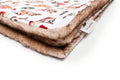 Jingle Paws / Glazed Encore Coffee Cake Multi Holiday Minky Blanket