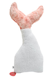 Mermaid Tail Chenille White - Stuffie