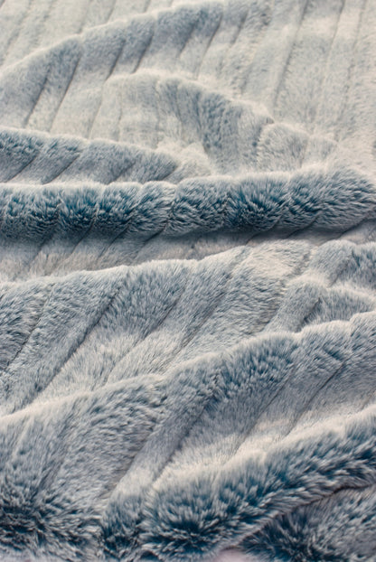 Iced Vienna Spruce Minky Blanket