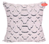 Frosted Gia Black - Throw Pillow Case