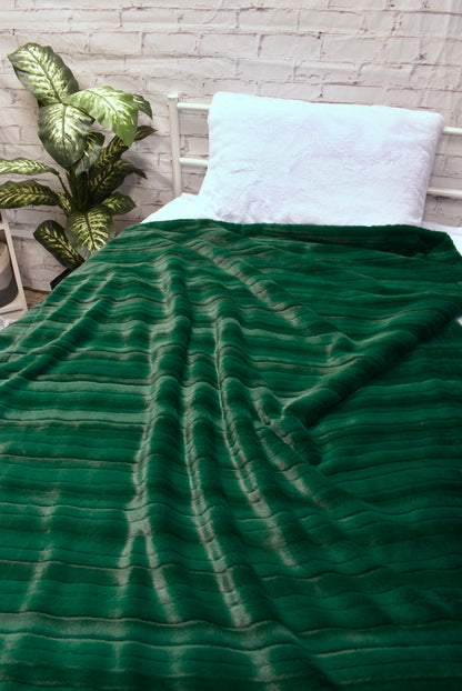 Vienna Emerald Minky Blanket