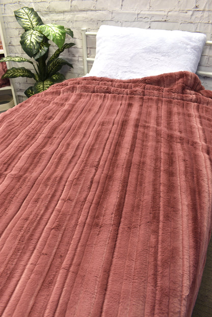 Vienna Desert Rose Minky Blanket