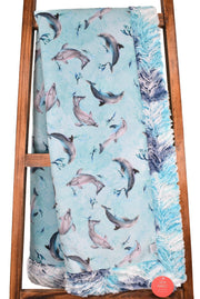 Flipper Saltwater / Prism Surf's Up - Adult Snuggler Blanket