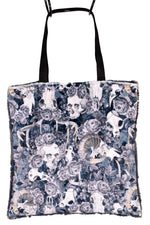 Memento Mori Gray - Trick Or Treat Bag