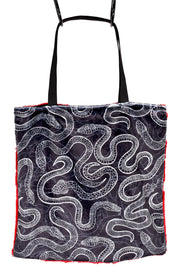 Slithery Snake Black - Trick Or Treat Bag