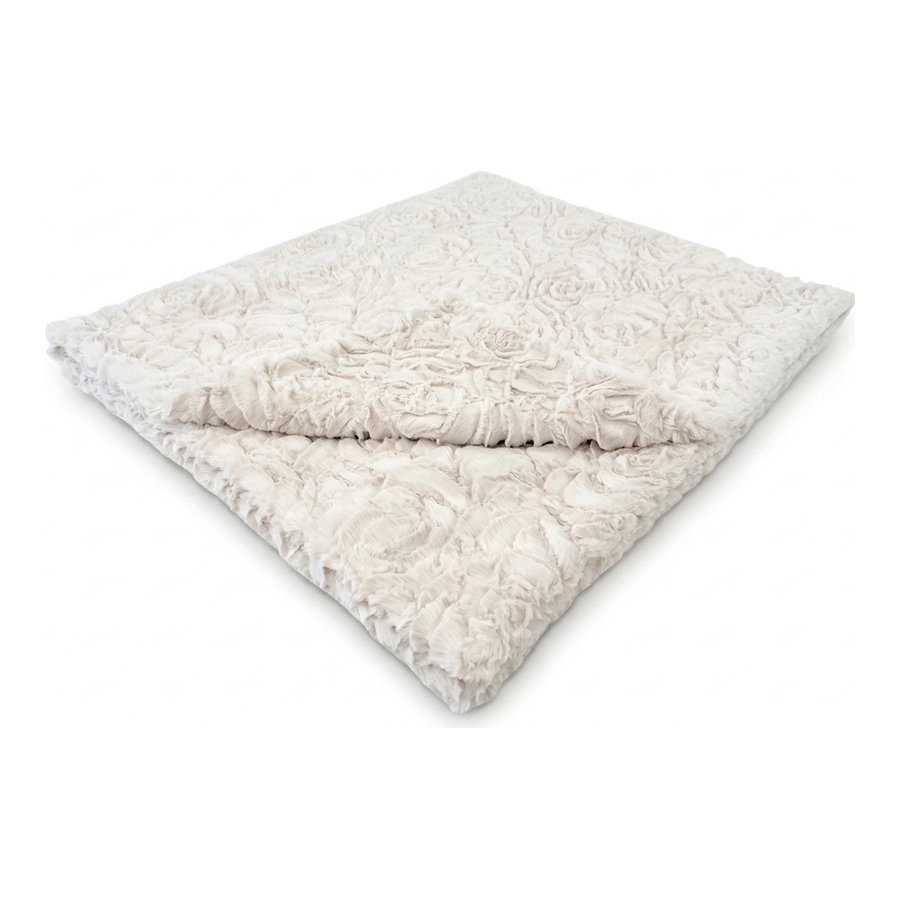 Demi Rose Pearl Minky Blanket