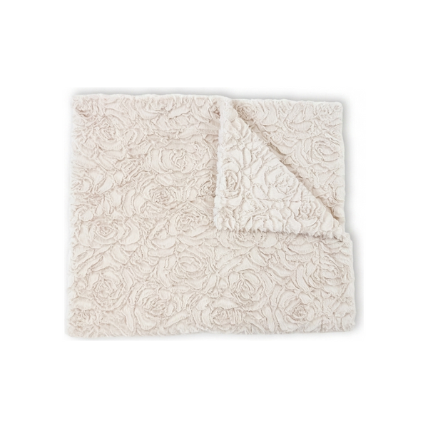 Demi Rose Pearl Minky Blanket
