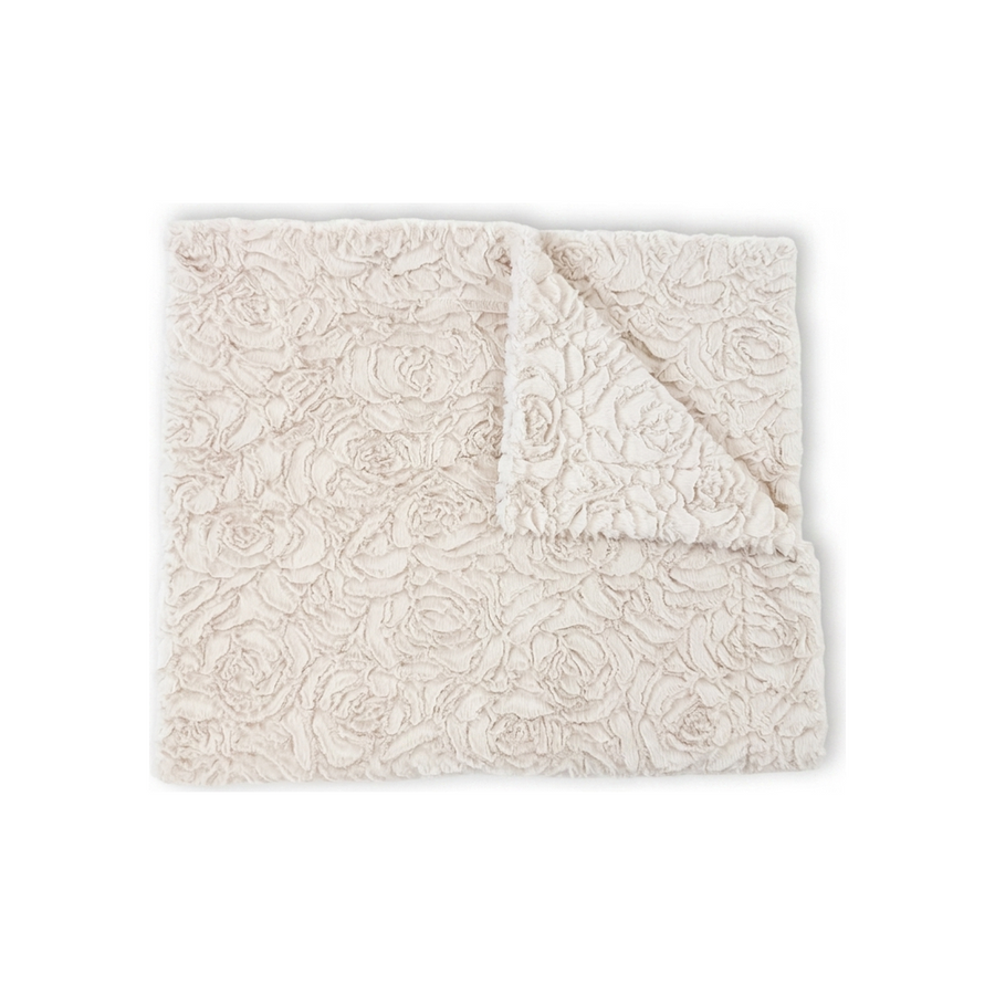Demi Rose Pearl Minky Blanket