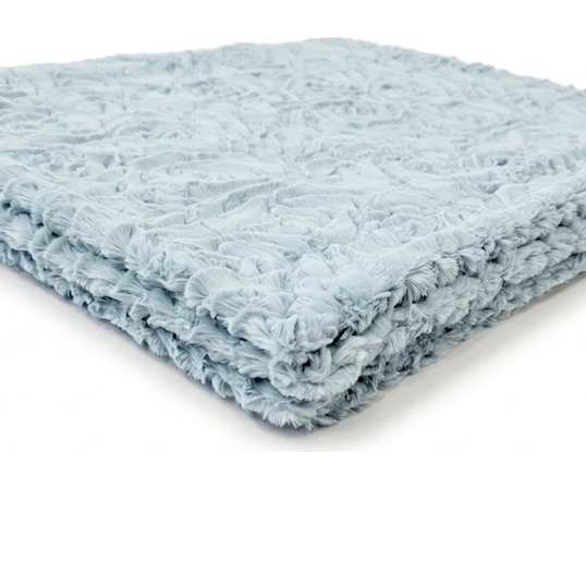 Demi Rose Raindrop Minky Blanket
