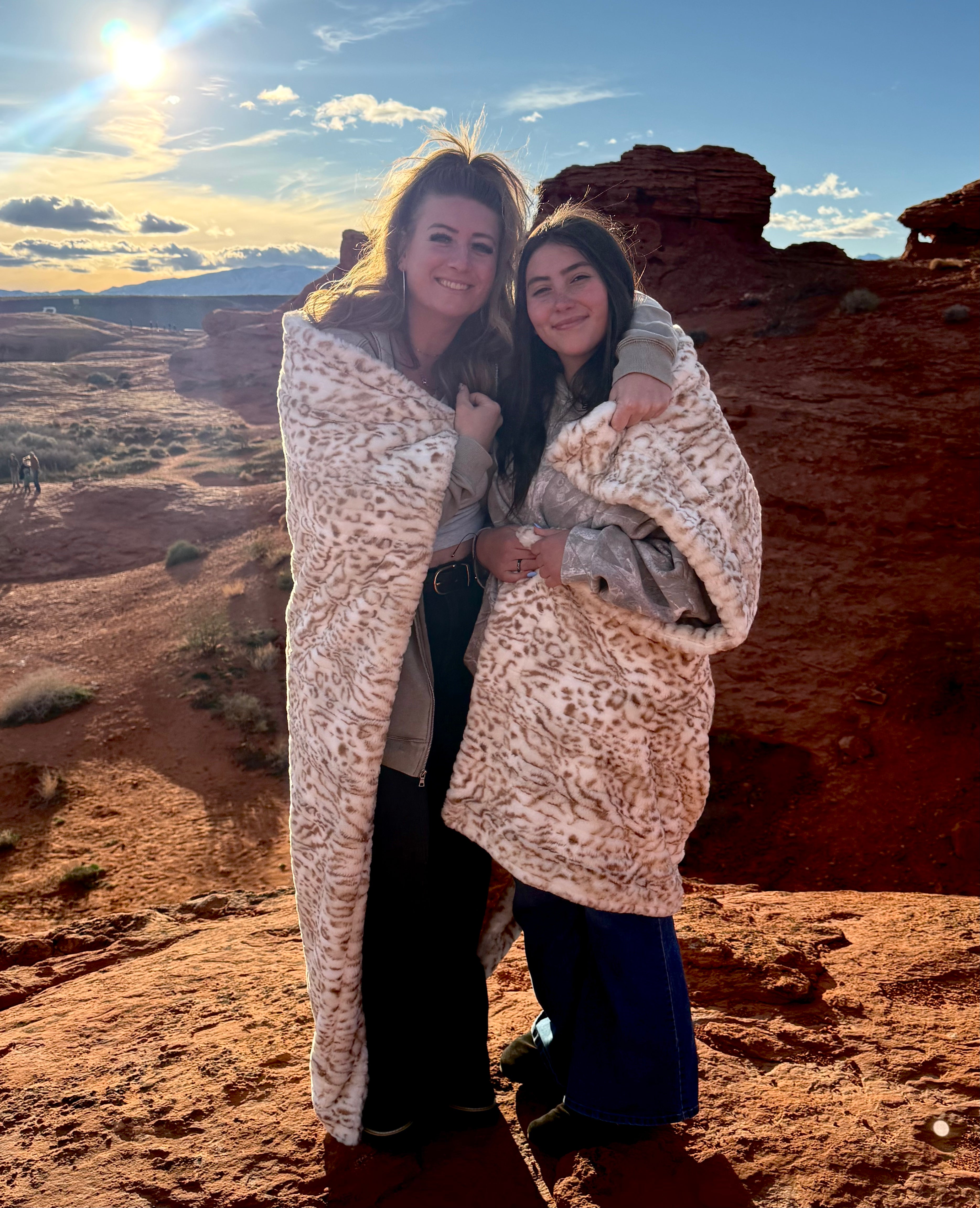 Vienna Bengal Cappuccino Minky Blanket