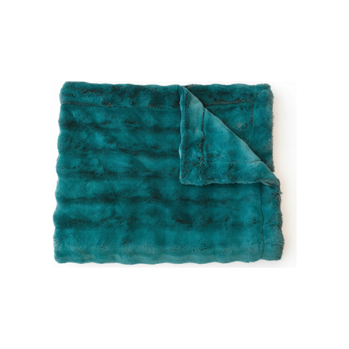 Frosted Powderpuff Everglade Minky Blanket