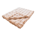 Frosted Powderpuff Sanddollar Minky Blanket
