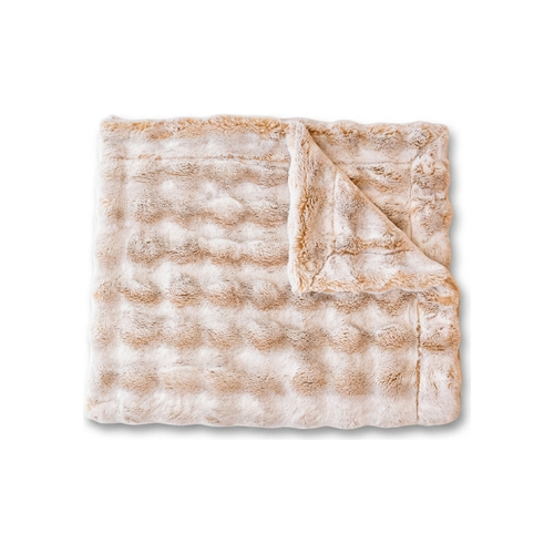 Frosted Powderpuff Sanddollar Minky Blanket