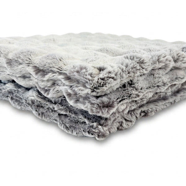 Frosted Powderpuff Alloy Minky Blanket
