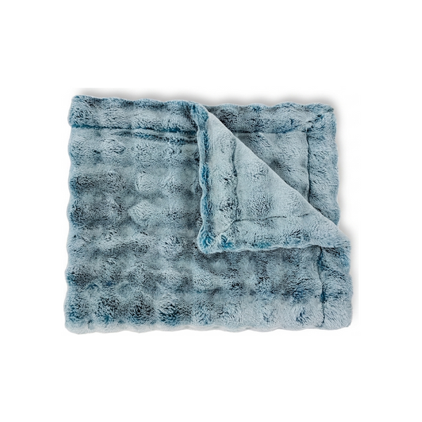 Frosted Powderpuff Poseidon Minky Blanket