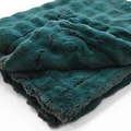 Frosted Powderpuff Everglade Minky Blanket