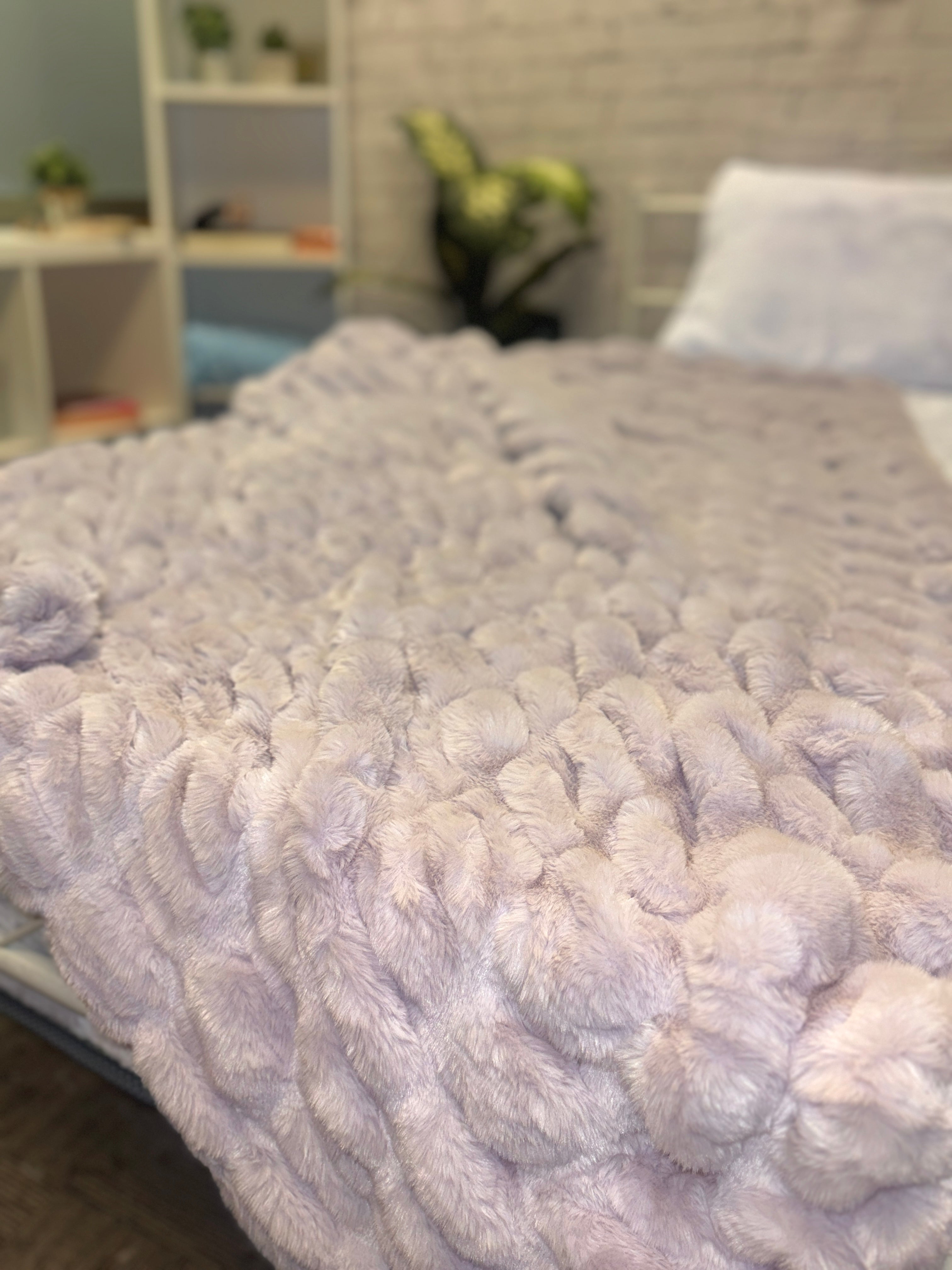 Milan Sugar Plum Minky Blanket