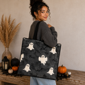 Satin Lined Halloween Tote Bag