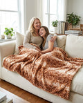Fawn Ginger Minky Blanket