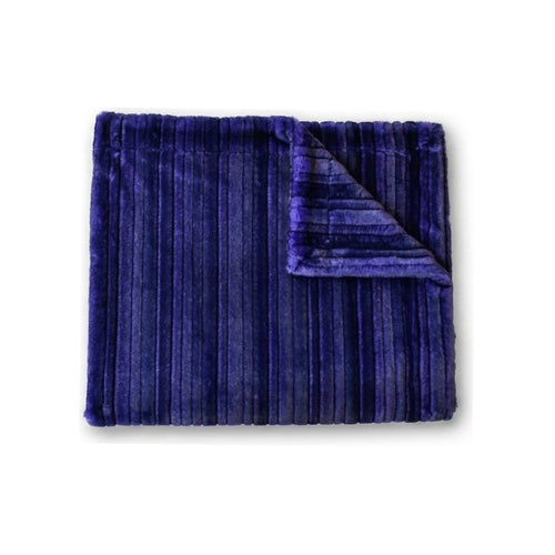 Glazed Vienna Blackberry Minky Blanket