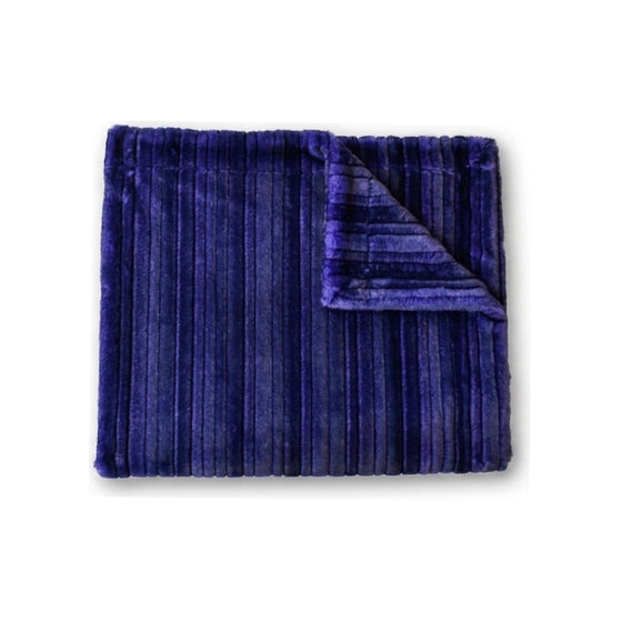 Glazed Vienna Blackberry Minky Blanket