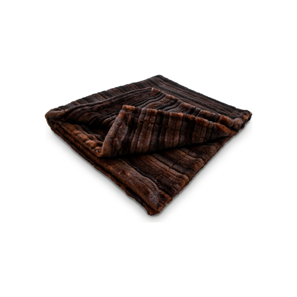 Glazed Vienna French Roast Minky Blanket