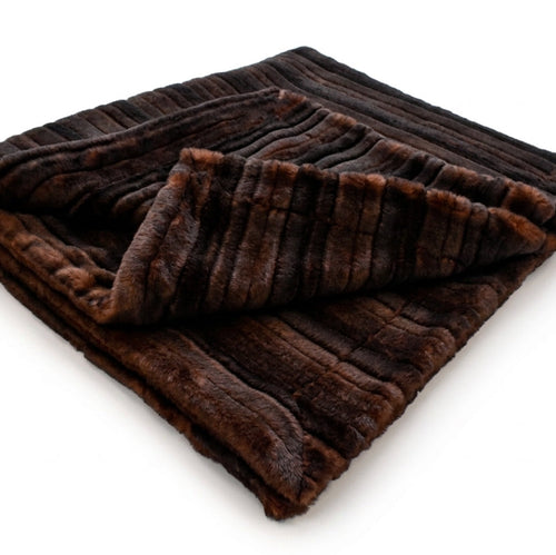 Glazed Vienna French Roast Minky Blanket