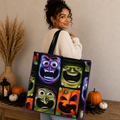Satin Lined Halloween Tote Bag