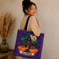 Satin Lined Halloween Tote Bag