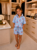 Sew Sweet Patriotic Child Luxury Lounge Set