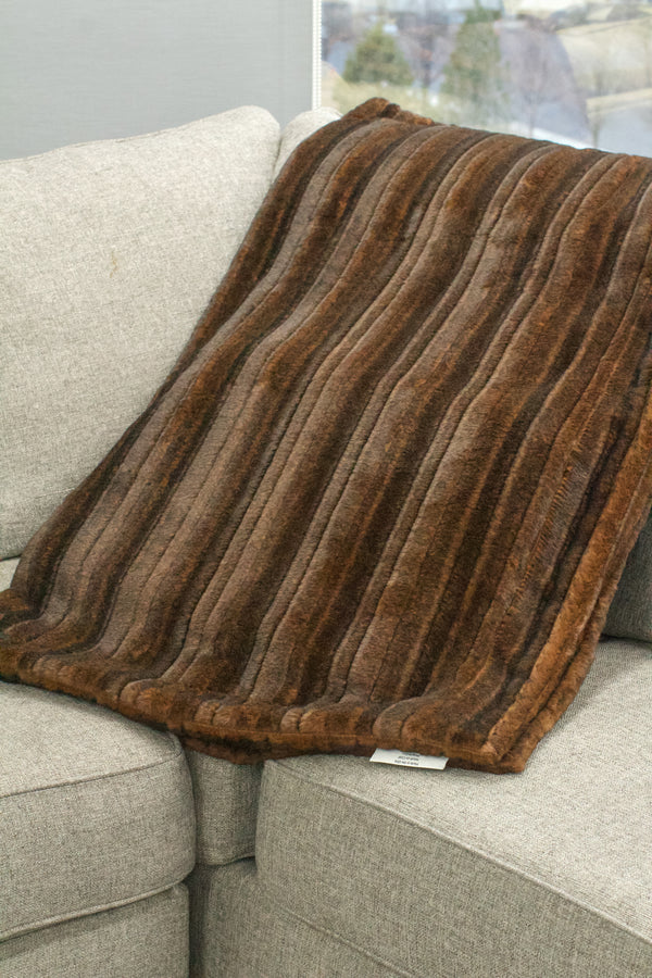 Vienna French Roast Minky Blanket