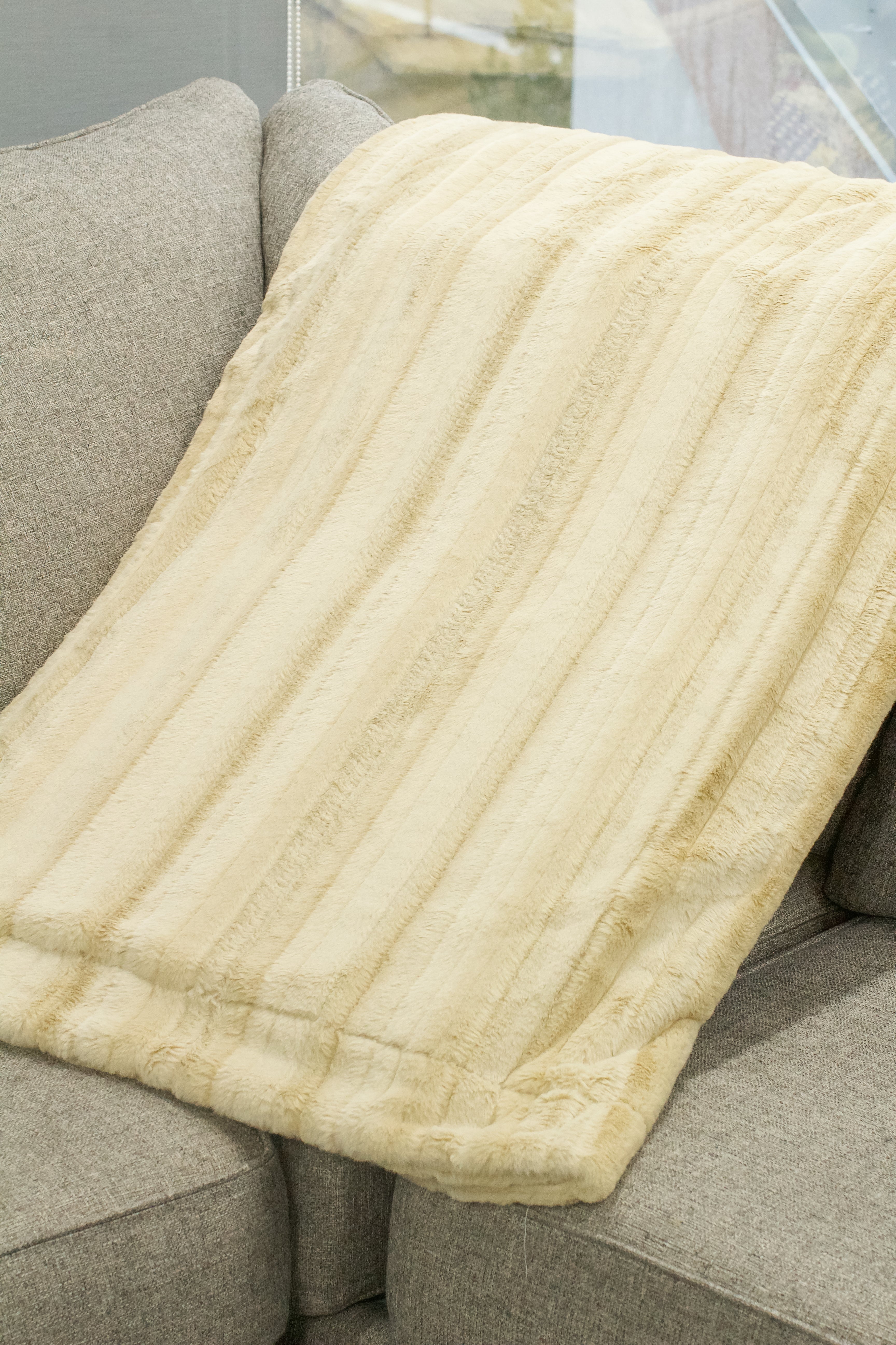 Vienna Latte Minky Blanket