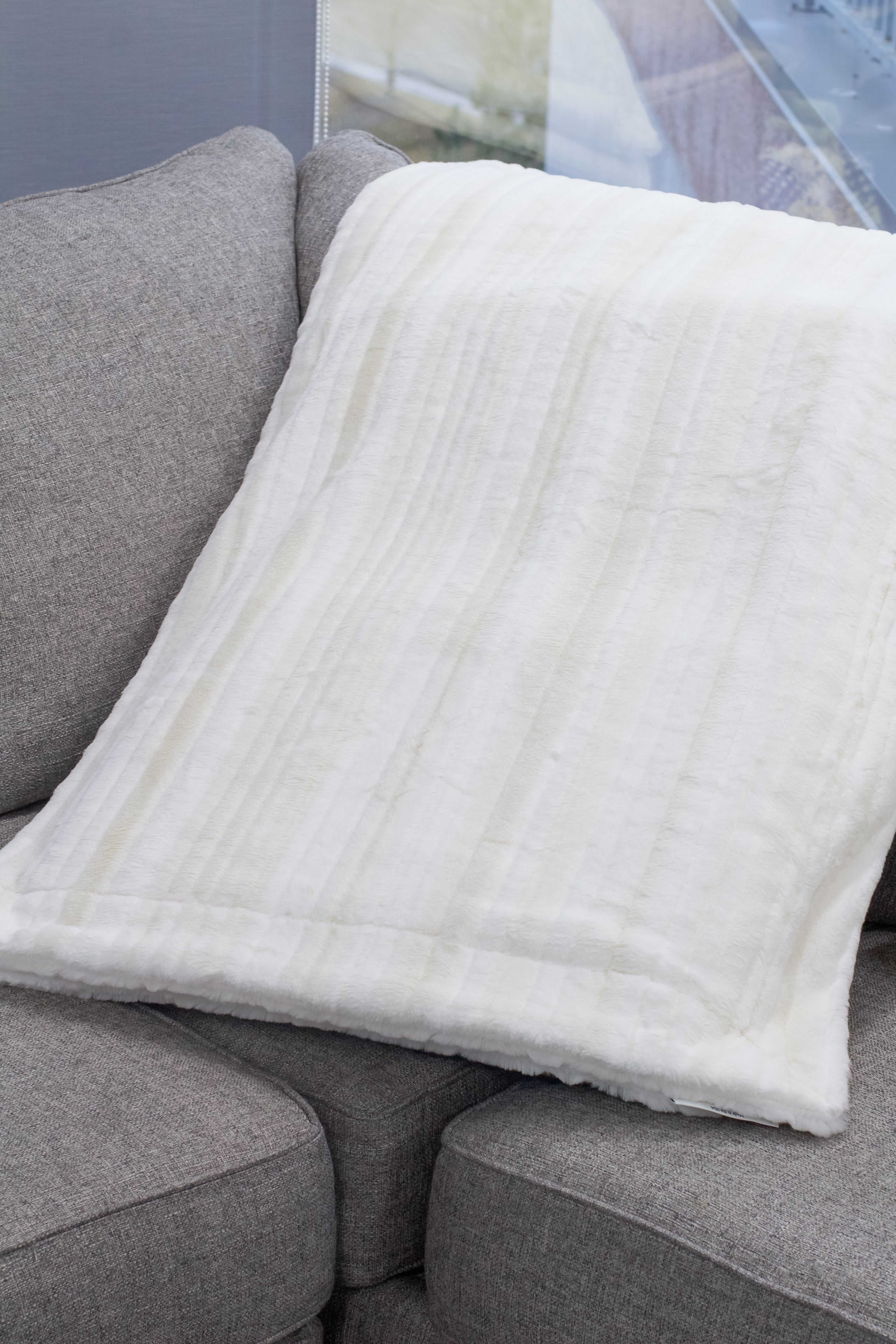 Vienna Natural Minky Blanket