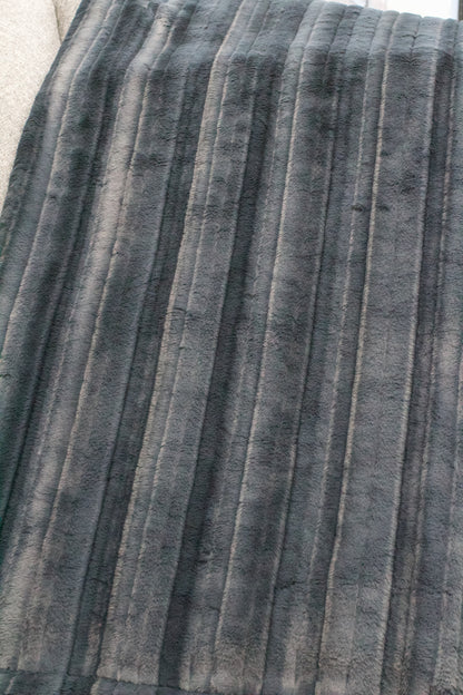 Vienna Ash Minky Blanket