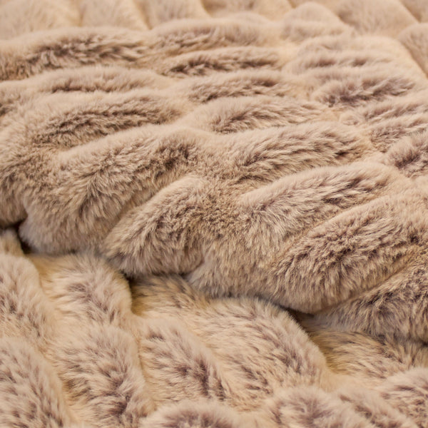 Iced Milan Chocolate / Almond Minky Blanket