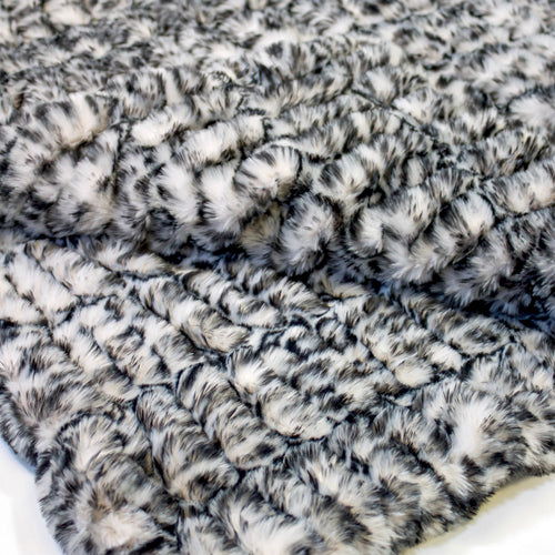 Milan Black Pearl Cheetah Minky Blanket