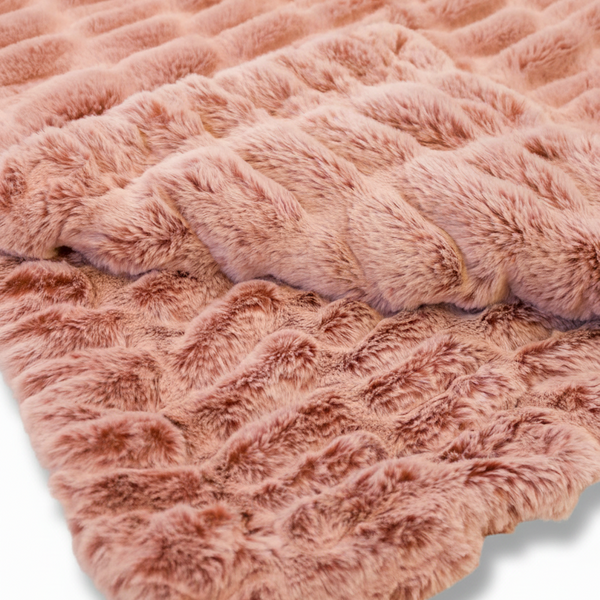 Iced Milan Cinnamon Minky Blanket