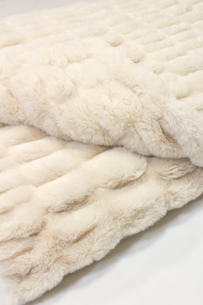 Milan Eggshell Minky Blanket