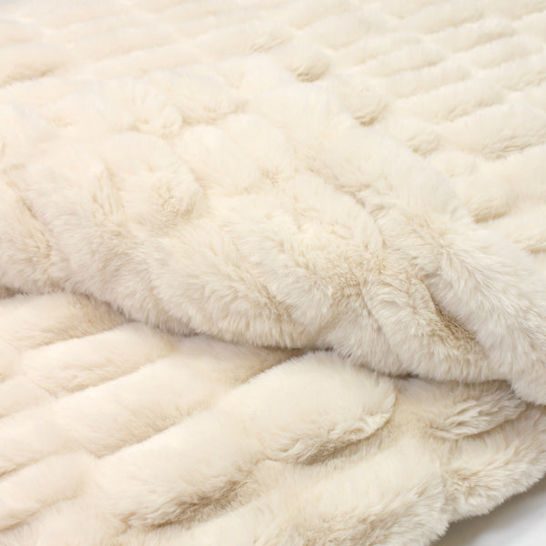 Milan Eggshell Minky Blanket