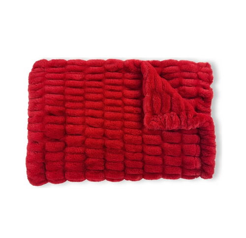 Milan Cardinal Minky Blanket