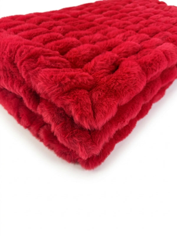 Milan Cardinal Minky Blanket