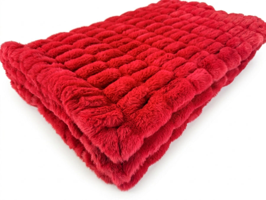 Milan Cardinal Minky Blanket
