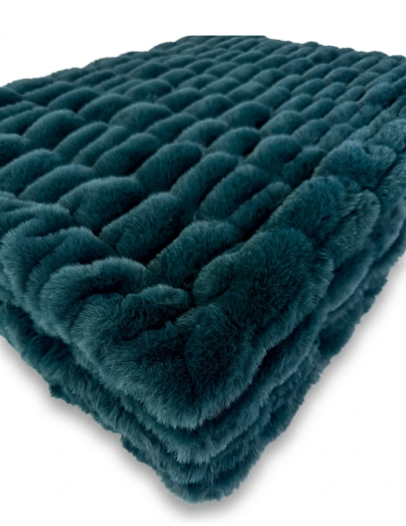 Milan Spruce Minky Blanket